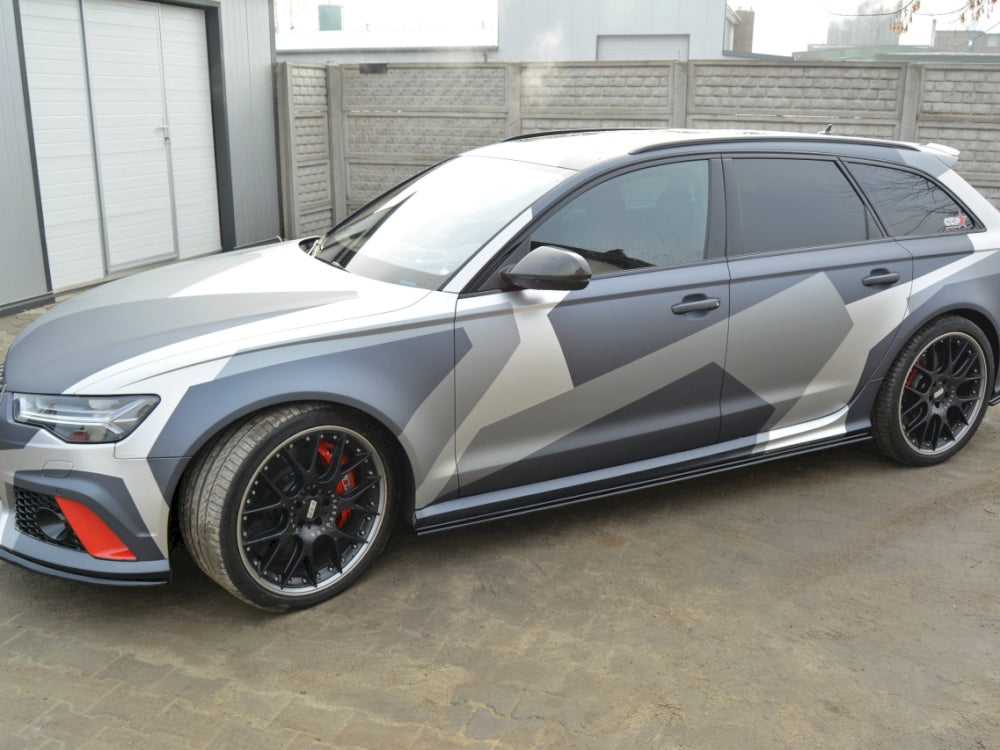 Maxton Design Reduced - Side Skirts Diffusers Audi RS6 C7