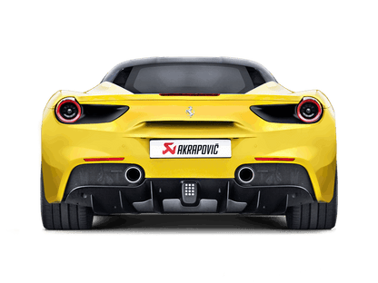 Ferrari 488 GTB / 488 Spider | Akrapovic | Slip-On Line (Titanium) - TMC Motorsport