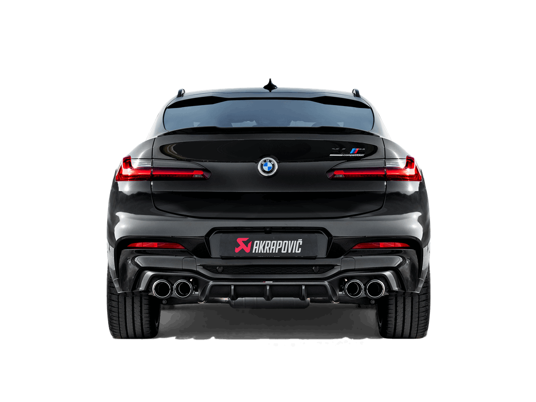 BMW X4 M / Competition (F98) | Akrapovic | Rear Carbon Diffuser (High Gloss) - TMC Motorsport