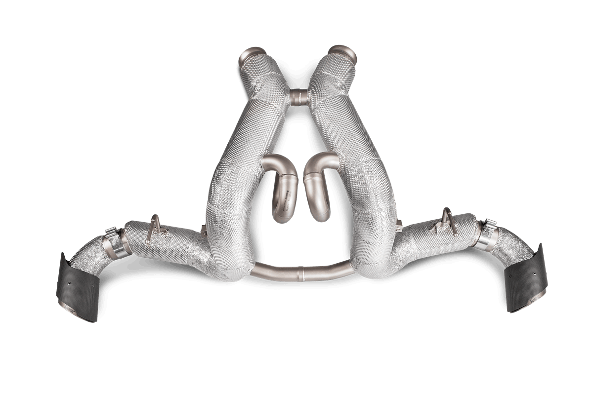 McLaren 540C / 570S / 570S Spider / 570GT | Akrapovic | Slip-On Line (Titanium) - TMC Motorsport