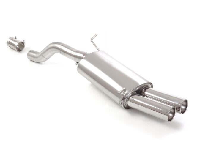 Ragazzon Stainless Steel rear silencer VOLKSWAGEN 2.0TSI GTI (147kW) 2017>>08/2018 (no OPF) (50.0853.26) - TMC Motorsport