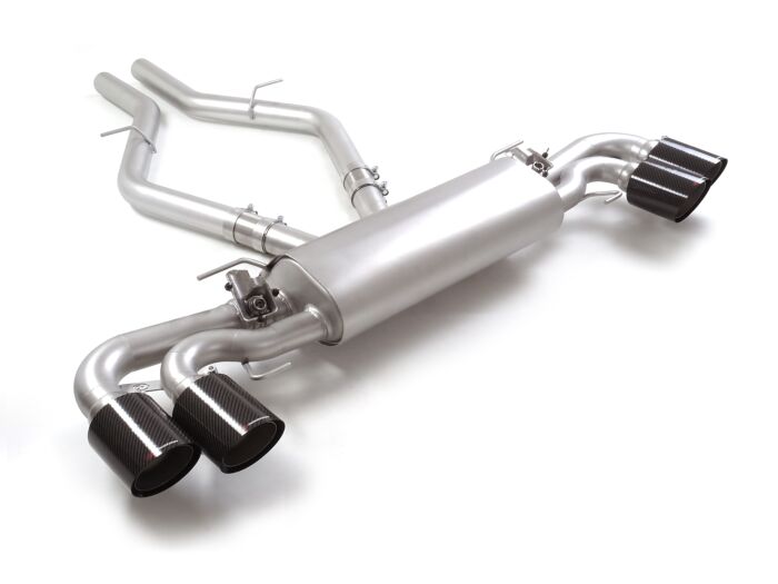 Ragazzon Stainless Steel rear silencer left/right MASERATI Trofeo 3.0 V6 (390kW) 2022>> (50.1093.86) - TMC Motorsport