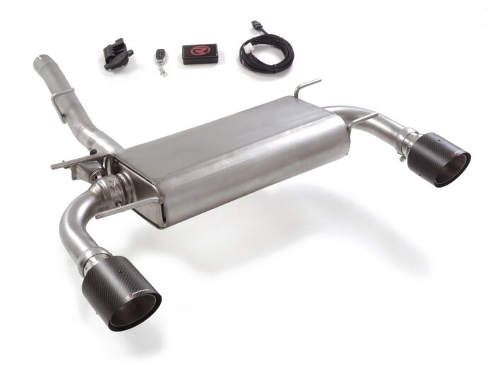 Ragazzon Stainless steel rear silencer left/right TOYOTA 2.4 (172kW) 2021>> (50.1105.77) - TMC Motorsport