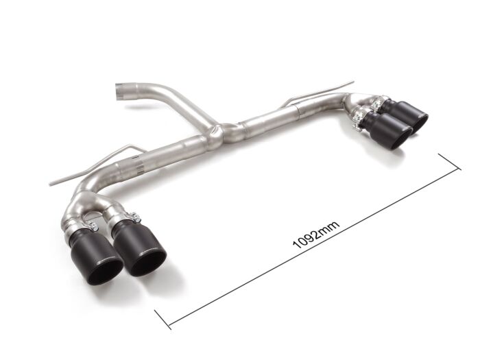 Ragazzon Stainless steel rear tube group N left/right AUDI Sportback 35TFSI (110kW) 2020>> (50.1110.64B) - TMC Motorsport