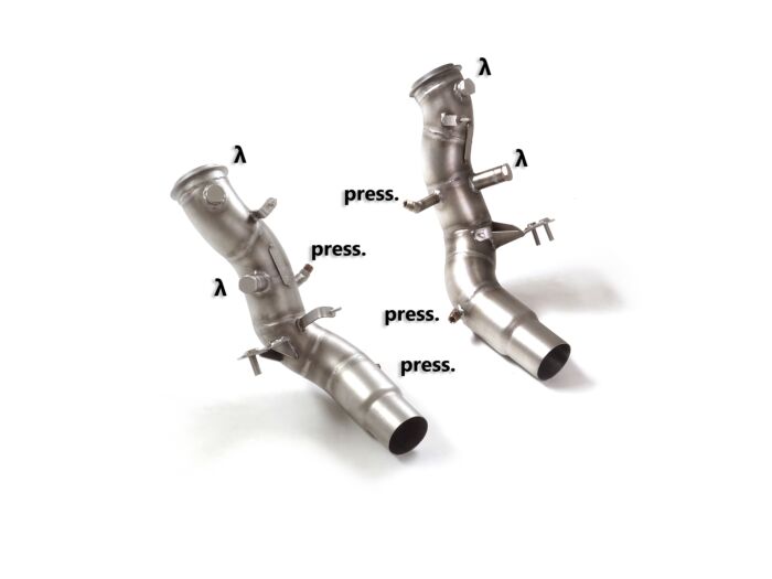 Ragazzon Stainless Steel cat replacement pipe ALFA ROMEO 2.9 Bi-Turbo (375kW) Quadrifoglio 11/2020>> (50.1113.80) - TMC Motorsport
