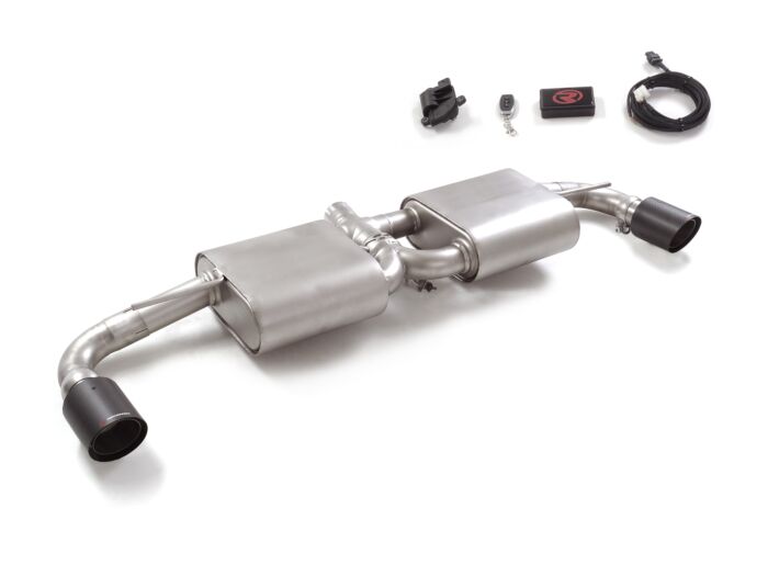 Ragazzon Stainless steel rear silencer left/right ALFA ROMEO 1750TB (177kW) 2013>>2020 (50.1119.74) - TMC Motorsport