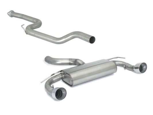 Ragazzon Stainless steel centre pipe group N + rear silencer left/right
FORD RS 2.5 Turbo (224kW) ¸76mm 2009>> (50.1129.62) - TMC Motorsport