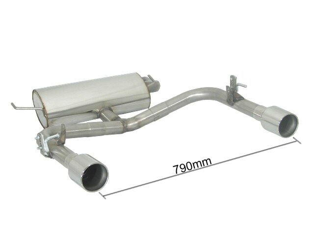 Ragazzon Rear Silencer TOYOTA Celica - 1.8 I VVTL-I (141kW) 2000 - (50.0066.06) - TMC Motorsport