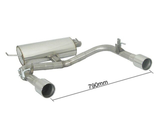 Ragazzon Rear Silencer TOYOTA Celica - 1.8 I VVTL-I (141kW) 2000 - (50.0066.06) - TMC Motorsport