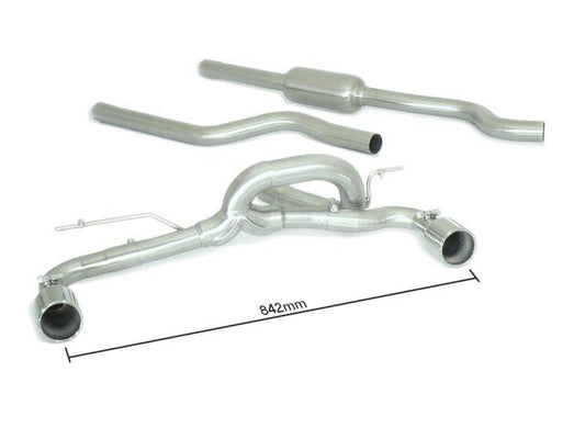 Ragazzon Centre Silencer BMW 1series F20/F21 F21 118d - xd (105kW - N47) 2012>>2015 (50.0555.05) - TMC Motorsport