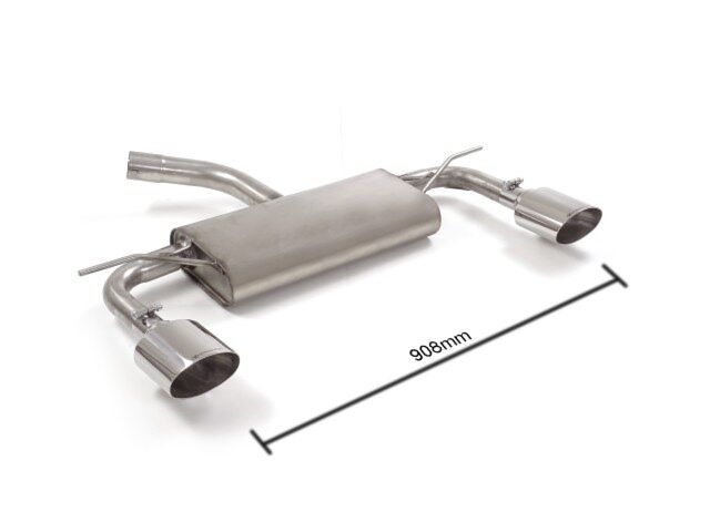 Ragazzon Rear Silencer SEAT Leon III (5F) 1.4TSI FR (90kW) 2012>>2014 (50.0568.12) - TMC Motorsport