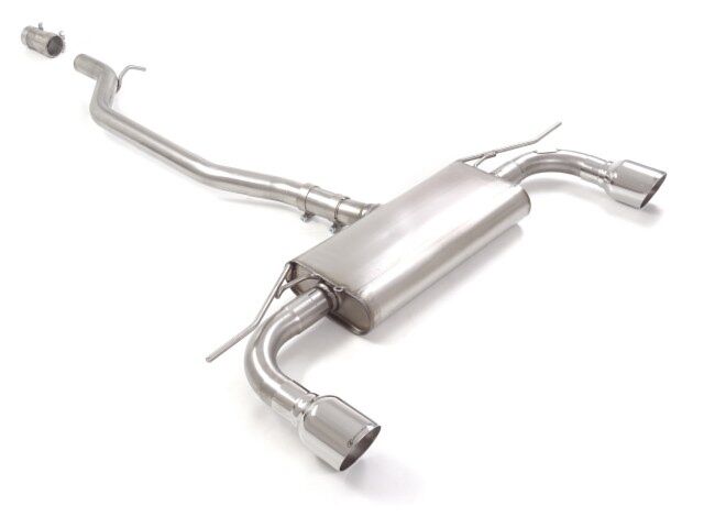 Ragazzon Stainless Steel rear silencer left/right VOLKSWAGEN 2.0TDi (110kW) 09/2018>> (50.0861.61) - TMC Motorsport