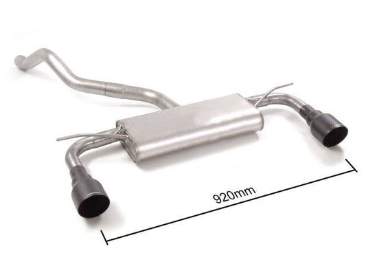 Ragazzon Stainless steel rear silencer left/right SEAT 1.5TSI FR (96 / 110kW) 09/2018>>2020 (50.0864.61B) - TMC Motorsport