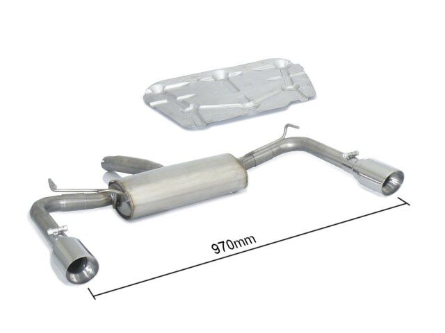 Ragazzon Rear Silencer ALFA ROMEO Giulietta(940) 1.6JTDm2 (77kW) 2010>> (50.0513.60) - TMC Motorsport