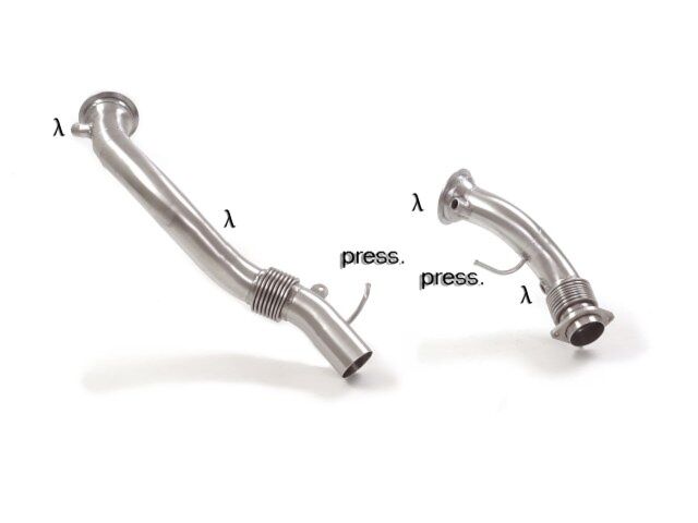 Ragazzon Stainless Steel cat replacement pipes group N left/right BMW F87 Coup¨ CS 3.0 (331kW) 03/2020>> (50.0923.80) - TMC Motorsport