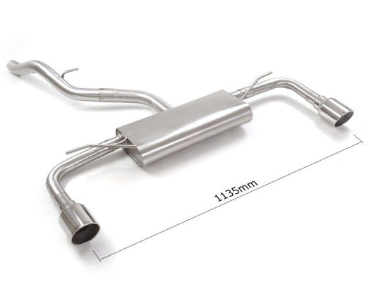 Ragazzon Stainless Steel rear silencer left/right VOLKSWAGEN 1.5TSI - 1.5eTSI (110kW - NO Multilink) 12/2019>> (50.0993.61) - TMC Motorsport