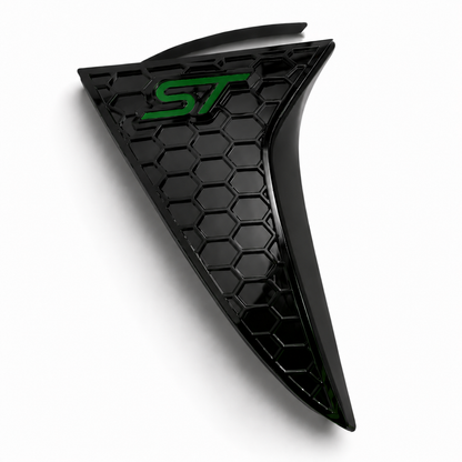 Ford Puma MK2 (ST & ST Line) Rear Window Side Cover (Hex Design)
