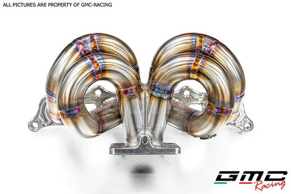 GMC Racing Stainless Steel Tubular Manifold, Downpipe & Water Pipe Kit – Abarth 500 / 595 / 695 Garrett GT1446