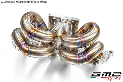GMC Racing Stainless Steel Tubular Manifold, Downpipe & Water Pipe Kit – Abarth 500 / 595 / 695 Garrett GT1446