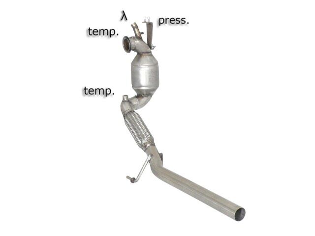 Ragazzon Catalyst group N + particulate filter replacement SEAT SC 2.0TDi (105kW) 2009>>2015 (54.0263.01) - TMC Motorsport