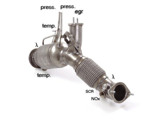 Ragazzon Catalyst group N + particulate filter replacement BMW G20(Sedan) 330d xDrive (195kW) 2019>>11/2020 (54.0358.01) - TMC Motorsport