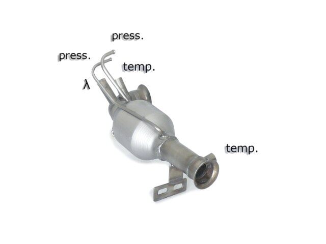 Ragazzon Catalyst group N + particulate filter replacement VOLKSWAGEN 2.5TDi DPF (96kW) 2004>> (54.0287.01) - TMC Motorsport