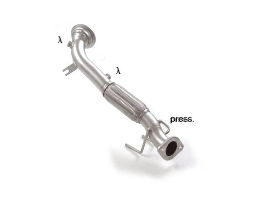 Ragazzon Stainless steel cat replacement pipe FORD 1.5 Ecoboost (110kW - NO Multilink) 2018>> (55.0806.00) - TMC Motorsport