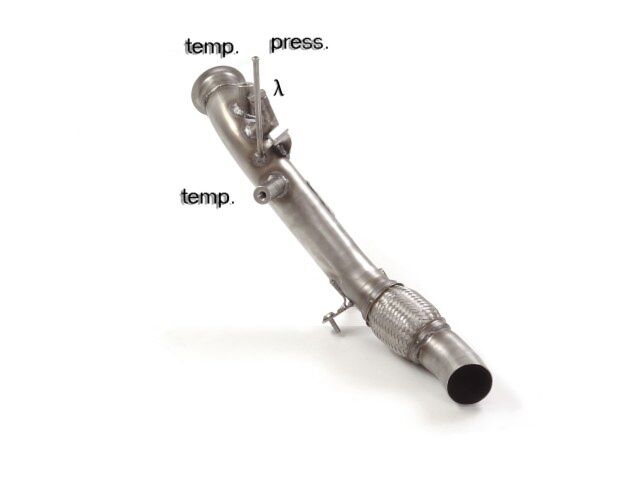 Ragazzon Stainless steel GPF replacement pipe + particulate filter replacement BMW F11(Touring) 520d (135kW) 2010>>2014 (55.0684.00) - TMC Motorsport