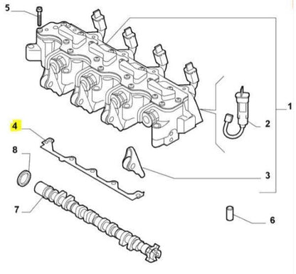 Genuine Abarth Gasket - Multiair Actuator - TMC Motorsport