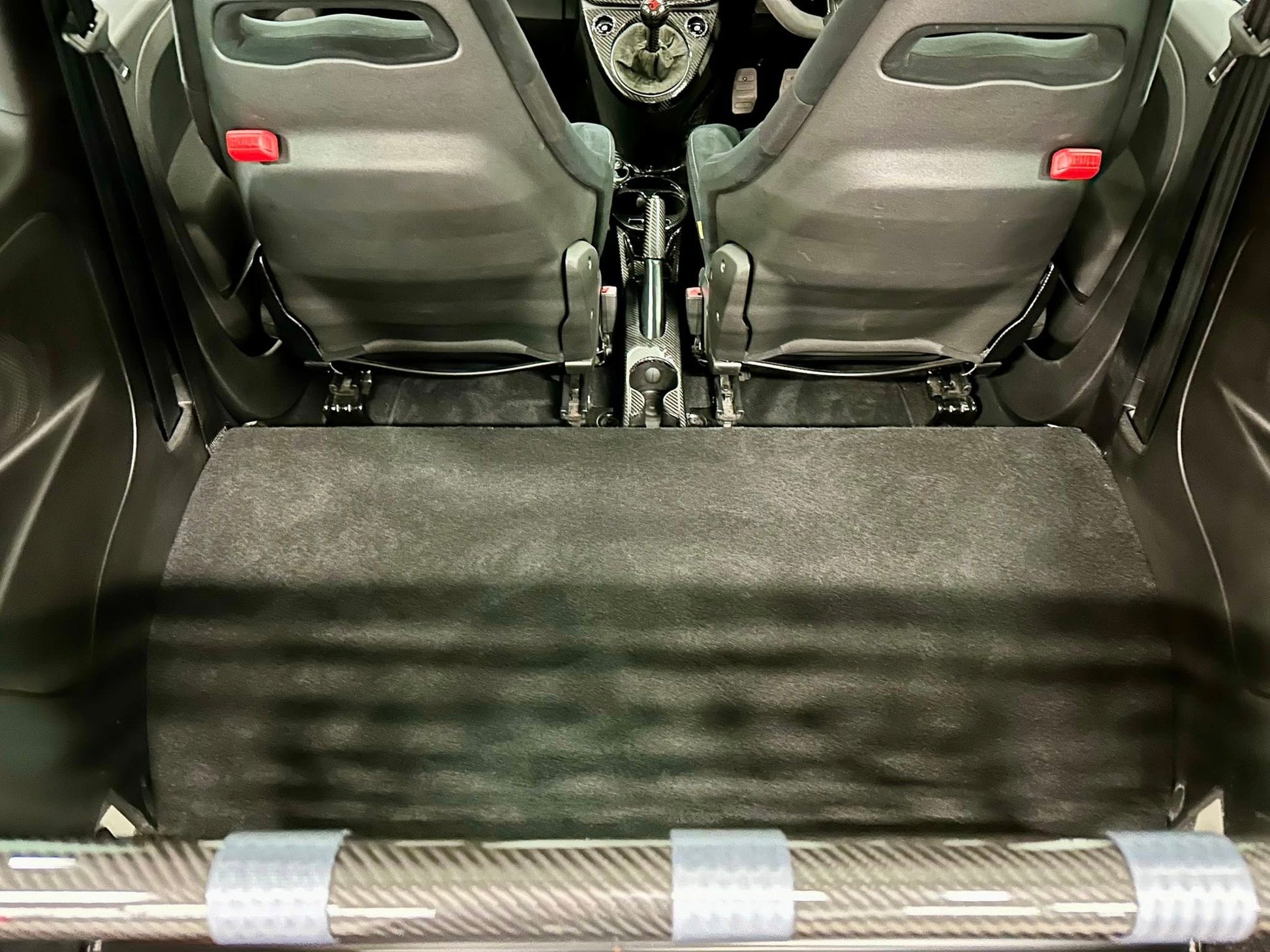 TMC Motorsport Complete Rear Seat Delete Kit for Abarth 500 / 595 / 695 - Abarth Tuning