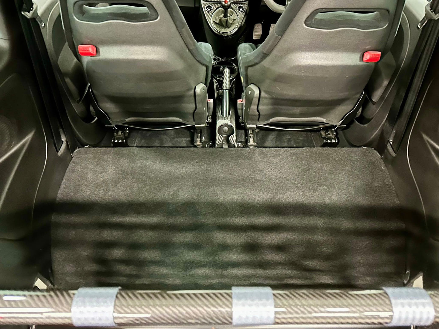 TMC Motorsport Complete Rear Seat Delete Kit for Abarth 500 / 595 / 695 - TMC Motorsport