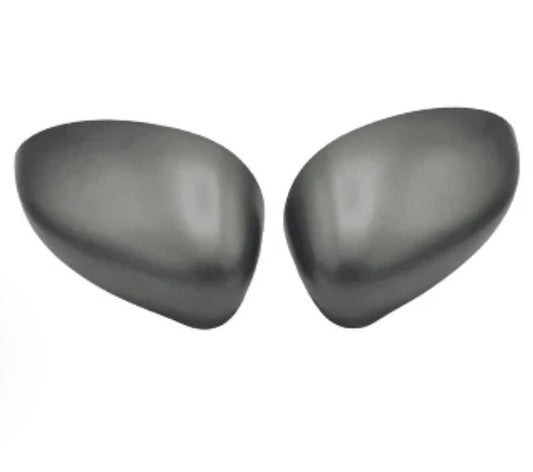 Genuine Abarth Mirror Covers, Graphite - 500 Abarth Competizione - TMC Motorsport