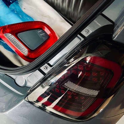 Dynamic Animated LED Rear Light Kit For Abarth 500 / 595 / 695 – Plug & Play - TMC Motorsport