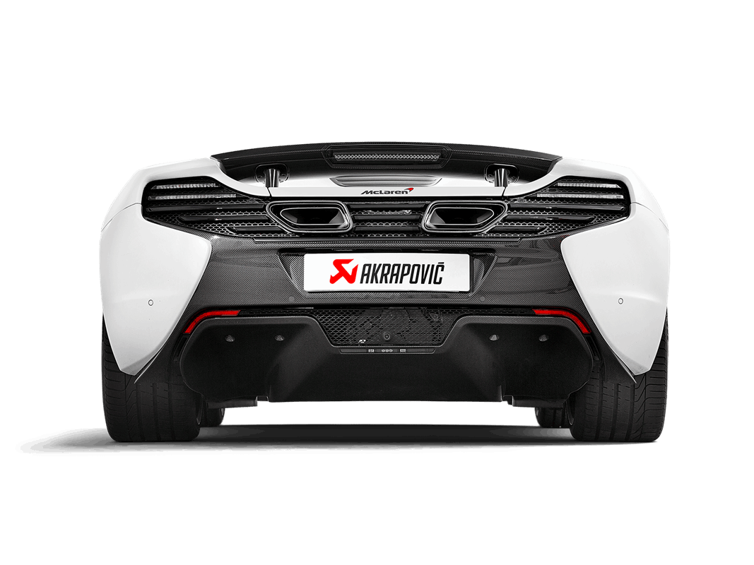 McLaren 650S / 650S Spider | Akrapovic | Slip-On Line (Titanium) - TMC Motorsport