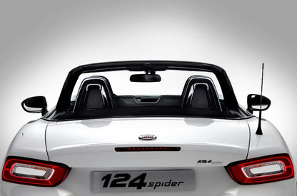 Genuine Abarth / Fiat Seat Bar Cladding – Piano Black – 124 Spider