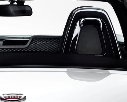 Genuine Abarth / Fiat Seat Bar Cladding – Piano Black – 124 Spider