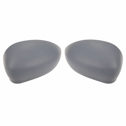 Genuine Abarth Primed Mirror Cap Covers – 500 / 595 / 695