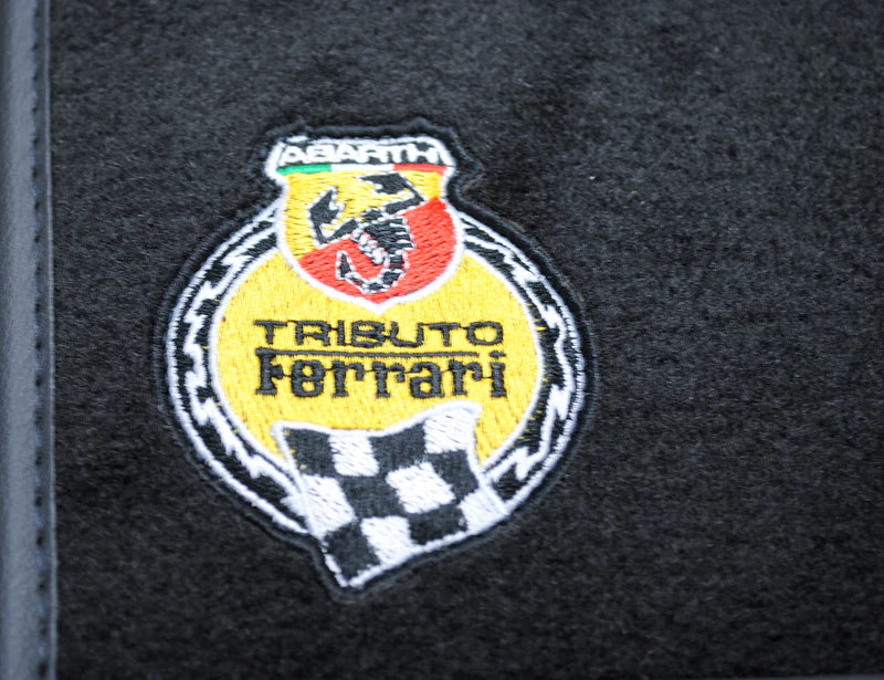 Genuine Abarth 695 Tributo Ferrari Floor Mats - TMC Motorsport
