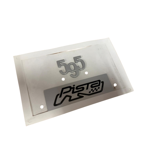 Genuine Abarth "595 Pista" Badge - 500 Abarth