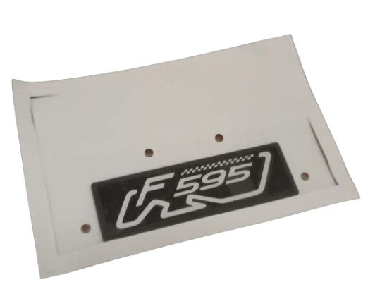 Genuine Abarth Badge 'F595' - 500 Abarth - TMC Motorsport