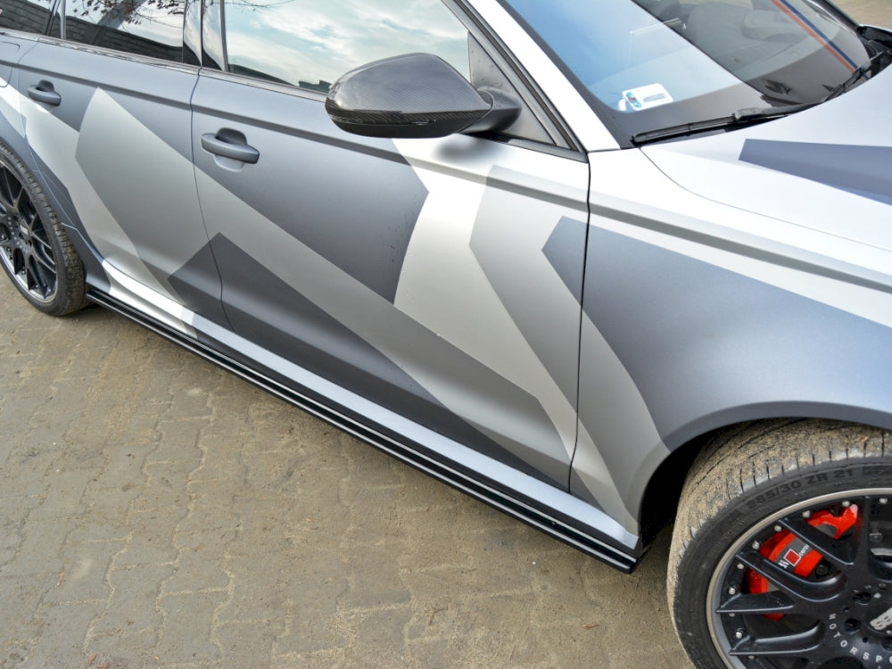 Maxton Design Reduced - Side Skirts Diffusers Audi RS6 C7