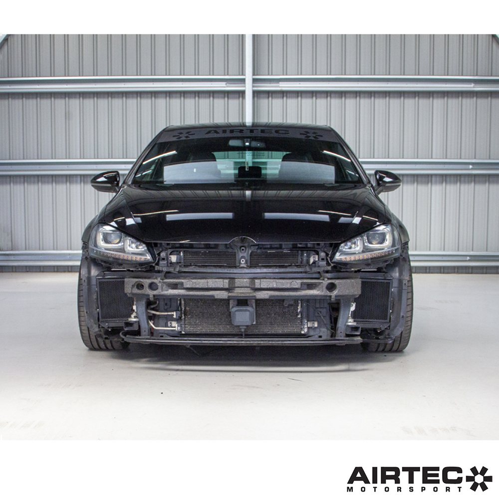 AIRTEC Motorsport Uprated Auxiliary Radiator (DSG & Engine) for VW Golf Mk7 R, Audi S3, Seat Leon, Audi TT - TMC Motorsport
