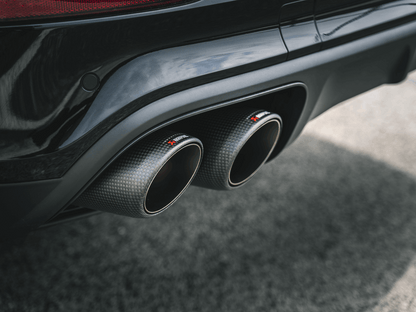 Porsche Cayenne / E-Hybrid / S / Turbo / GTS / Turbo S E-Hybrid (536.1) | Akrapovic | Tail Pipe Set (Carbon) - TMC Motorsport