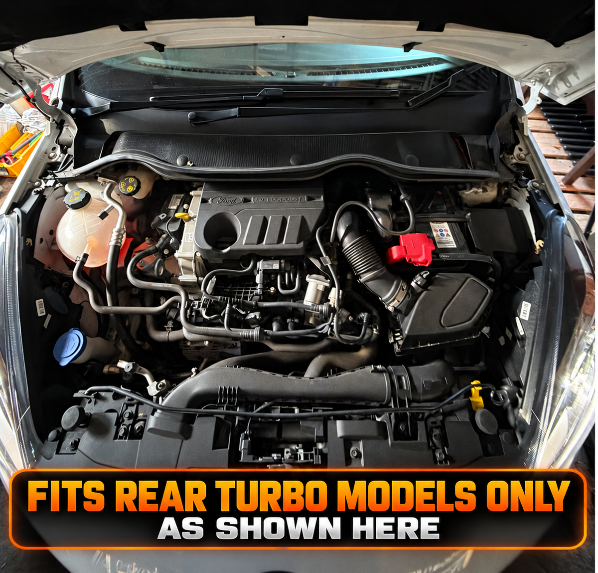 1.0 EcoBoost MK8 Fiesta (Rear Turbo Engine) - Enhanced Performance Induction Kit