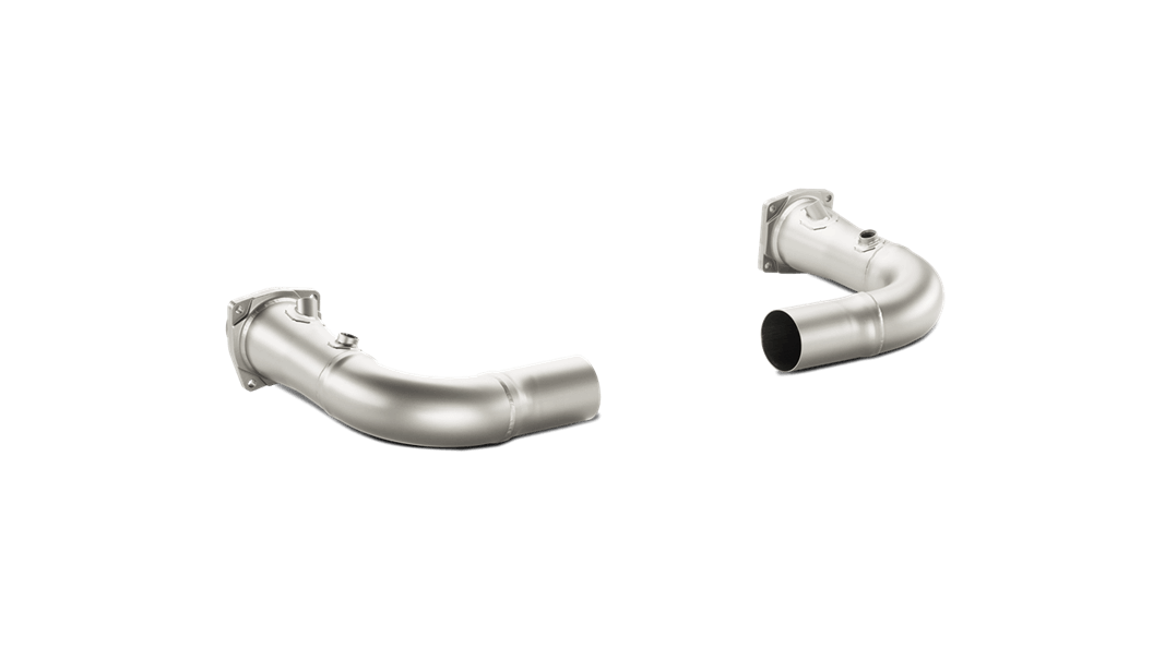 Porsche 911 Turbo / Turbo S (991.1) | Akrapovic | Link Pipe Set w/o Cat (Titanium) - TMC Motorsport