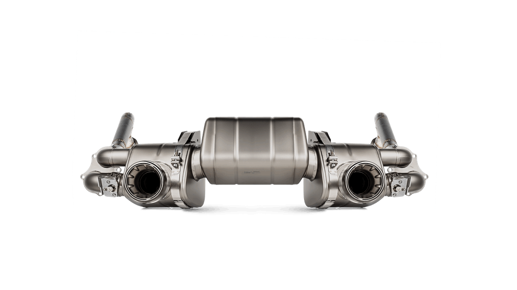 Porsche 718 Cayman GT4 / GTS 4.0 / Boxster GTS 4.0 | 2020 | Akrapovic | Link Pipe Set (Titanium) - TMC Motorsport