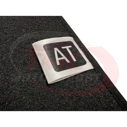 Abarth 500 / 595 / 695 Carpet Mats without Coloured Border - Right Hand Drive - Black or Red - Abarth Tuning