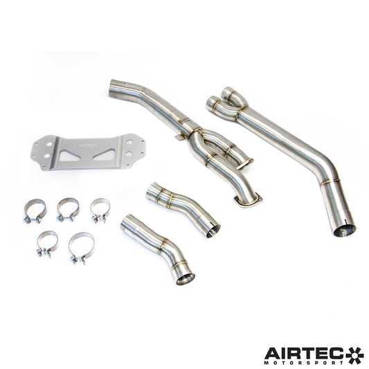 AIRTEC Motorsport 3.5”  Secondary Cat Bypass for BMW G80 M3 and G82 M4 - TMC Motorsport