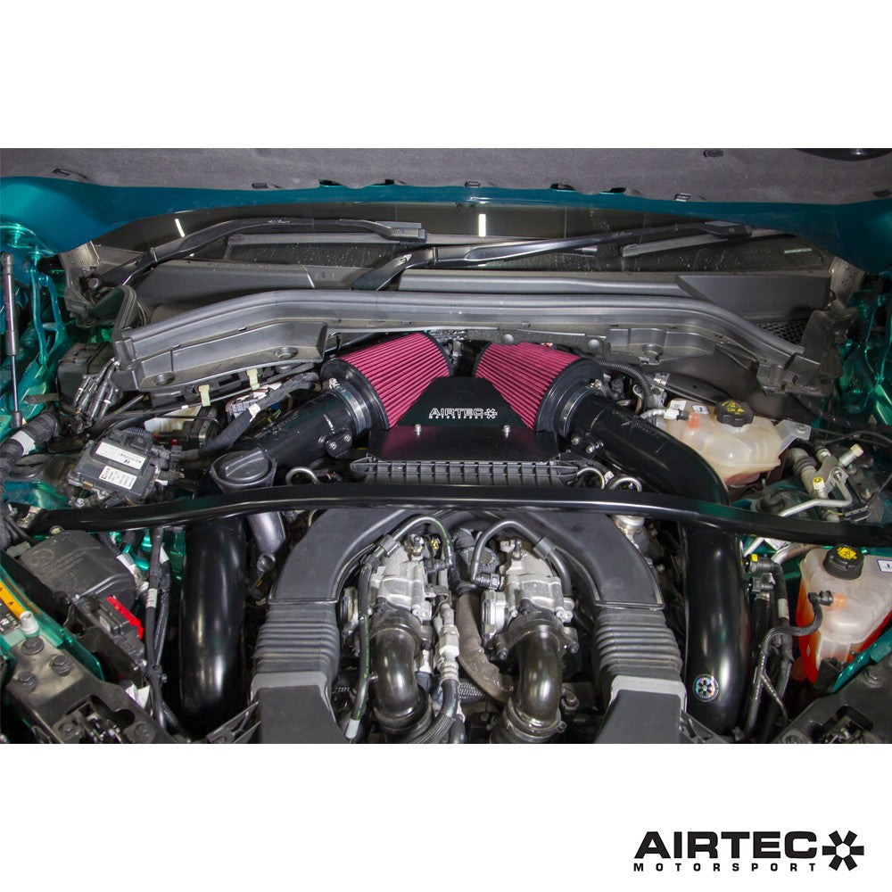 AIRTEC Motorsport Induction Kit for Alfa Romeo Stelvio Quadrifoglio 2.9 V6 - TMC Motorsport