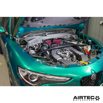 AIRTEC Motorsport Induction Kit for Alfa Romeo Stelvio Quadrifoglio 2.9 V6 - TMC Motorsport